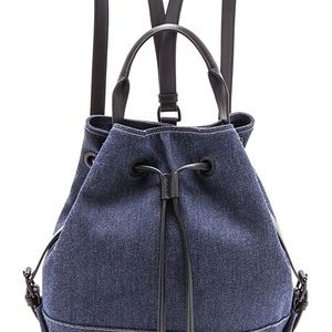 denim izzy backpack by opening ceremony